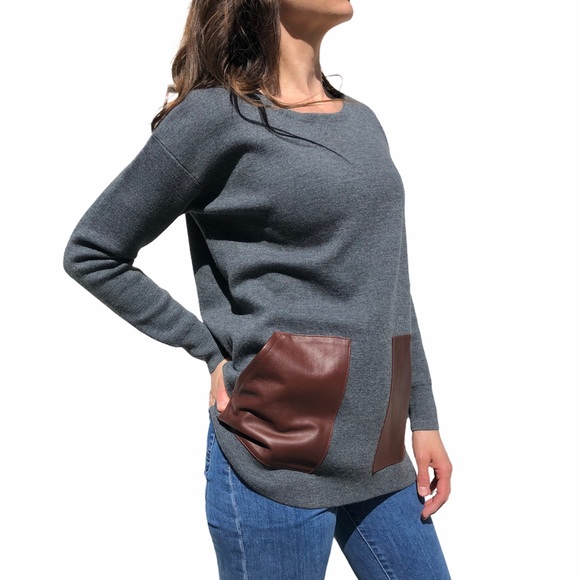 J. Crew- Oversized 100% Merino Wool Sweater - Picture 1 of 8